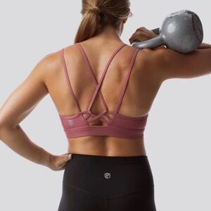 Born Primitive Lotus Sports Bra XXL Mauve Pink